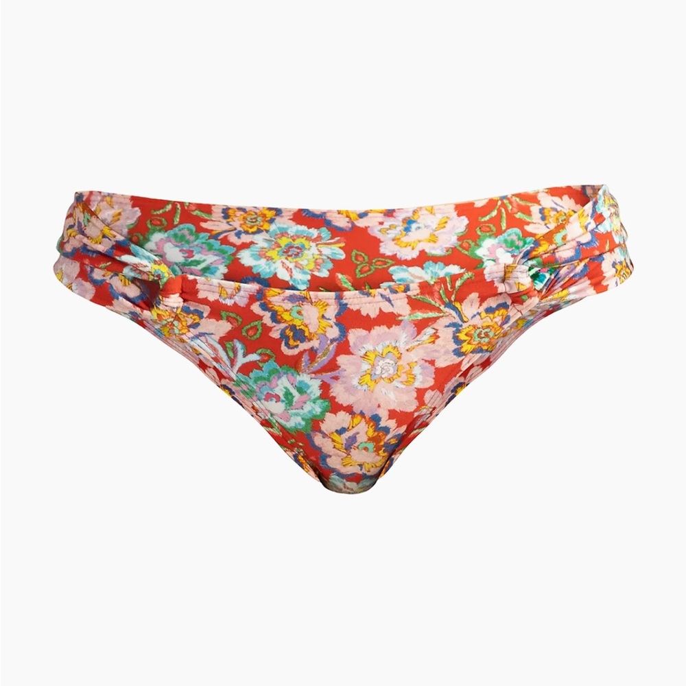 Shoshanna Floral Looped Bikini Bottom, S